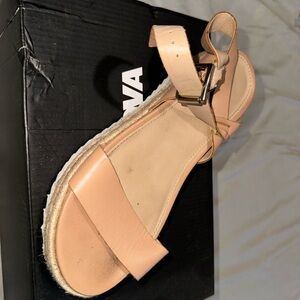 Aldo Beige Platform Sandals - Size 7